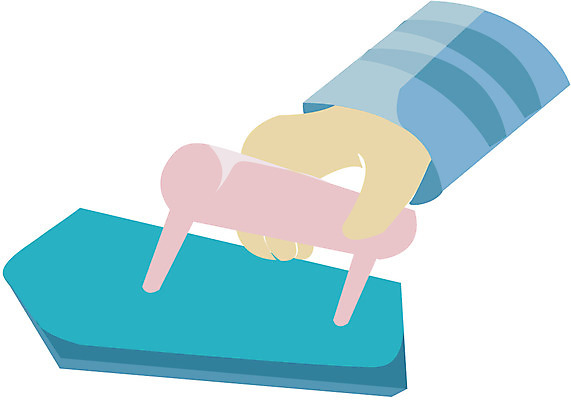 EPS 클립아트 손 일러스트 사람 신체부위 공구 미장 국내일러스트 도구 파일형식 벡터