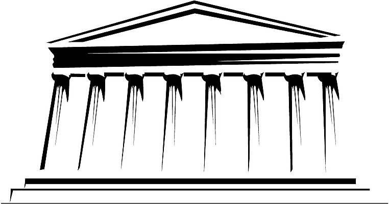 EPS 클립아트 시설물 건축 고건축 일러스트 유럽건축 신전 사람없음 건물 기둥 그리스 성전 파르테논신전 도리아식 국내일러스트 건축물 유럽 서양건축 파일형식 벡터