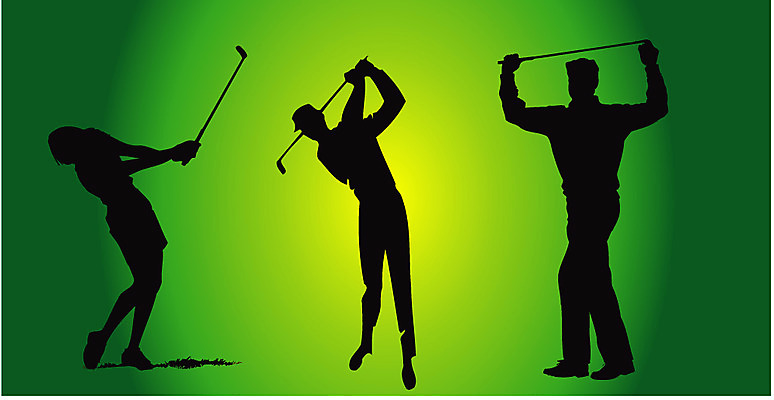 EPS 클립아트 남자 스포츠 골프 일러스트 필드 골프공 사람 세명 레포츠 구기 골프채 스윙 클럽 샷 남자만 국내일러스트 포즈 공 자세 레저 골프용품 파일형식 벡터