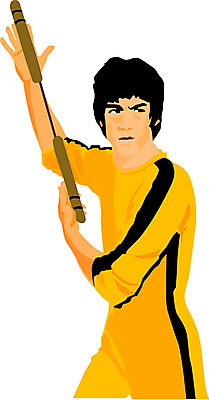 EPS 클립아트 남자 일러스트 한명 사람 이소룡 남자만 남자한명만 국내일러스트 1 파일형식 벡터