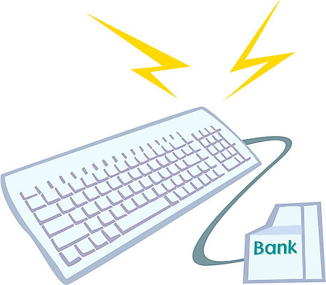 EPS 클립아트 일러스트 사람없음 컴퓨터 사무용품 키보드 은행 인터넷뱅킹 자판기 국내일러스트 문구용품 금융 전자제품 파일형식 벡터