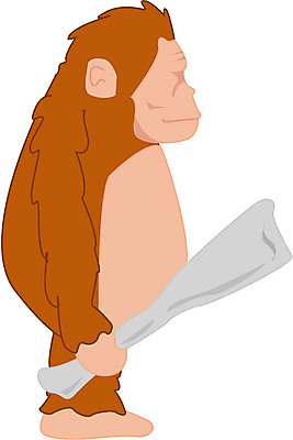 EPS 클립아트 동물 척추동물 육지동물 일러스트 포유류 사람없음 원숭이 고릴라 구석기시대동물 국내일러스트 구석기시대 파일형식 벡터