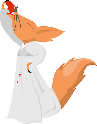 EPS 클립아트 동물 척추동물 캐릭터 육지동물 동물캐릭터 일러스트 포유류 사람없음 혈액 유령 구미호 소복 여우캐릭터 일러캐릭터 여우 파일형식 벡터