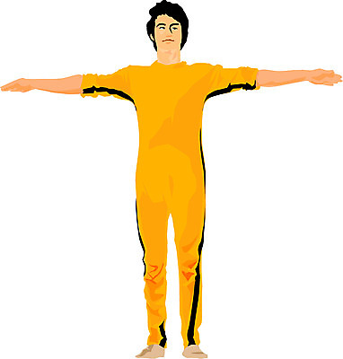 EPS 클립아트 남자 일러스트 한명 사람 이소룡 남자만 남자한명만 국내일러스트 1 파일형식 벡터