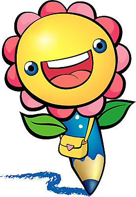 EPS 식물 캐릭터 교육 꽃 일러스트 홍보캐릭터 상상 교육캐릭터 사람없음 연필 유치원 연필캐릭터 원아모집 일러캐릭터 학용품 필기구 모집 원아 파일형식 벡터