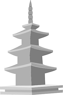 EPS 한국문화 한국전통 시설물 건축 고건축 불교 한국건축 일러스트 사람없음 탑 동양건축 문화재 돌_바위 석탑 다보탑 불국사삼층석탑 국내일러스트 동양문화 전통 건축물 종교 한국 불국사 파일형식 벡터 동양