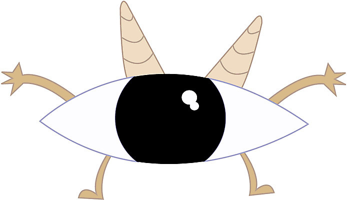 EPS 캐릭터 일러스트 상상 뿔 사람없음 도깨비 공상 옛날얘기 가상인물 일러캐릭터 파일형식 벡터