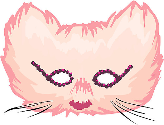 EPS 클립아트 동물 척추동물 육지동물 일러스트 포유류 가면 사람없음 반려동물 축제 고양이 할로윈 공상 고양이가면 국내일러스트 동물가면 파일형식 벡터