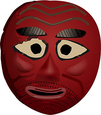 동양문화 전통 놀이 한국 가면 전통공연 공예 오브젝트 탈춤 전통무용 탈 파일형식 벡터 한국전통 전통소품 전통탈 전통놀이 송파 송파탈 산대놀이 신주부 한국문화 전통공예 사람없음 EPS 국내일러스트 일러스트