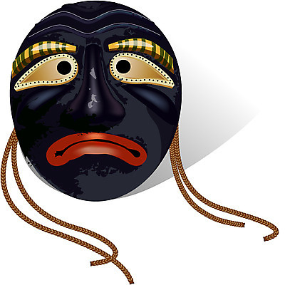 동양문화 전통 놀이 한국 가면 전통공연 공예 오브젝트 탈춤 전통무용 탈 파일형식 벡터 한국전통 전통소품 전통탈 전통놀이 송파 송파탈 산대놀이 노장 한국문화 전통공예 사람없음 EPS 국내일러스트 일러스트