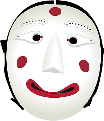 EPS 한국문화 한국전통 전통 일러스트 전통소품 가면 사람없음 전통놀이 오브젝트 탈춤 전통공예 탈 전통탈 별산대 양주별산대 양주탈 왜장녀 국내일러스트 동양문화 놀이 한국 전통공연 공예 전통무용 파일형식 벡터