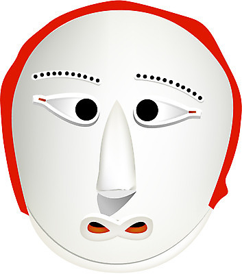 EPS 한국문화 한국전통 전통 일러스트 전통소품 가면 사람없음 전통놀이 오브젝트 탈춤 전통공예 탈 전통탈 별산대 상좌 양주별산대 양주탈 국내일러스트 동양문화 놀이 한국 전통공연 공예 전통무용 파일형식 벡터