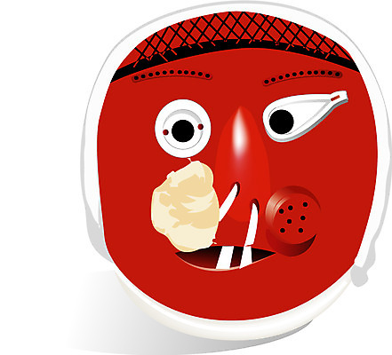 EPS 한국문화 한국전통 전통 일러스트 전통소품 가면 사람없음 전통놀이 오브젝트 탈춤 전통공예 탈 전통탈 별산대 샌님 양주별산대 양주탈 국내일러스트 동양문화 놀이 한국 전통공연 공예 전통무용 파일형식 벡터