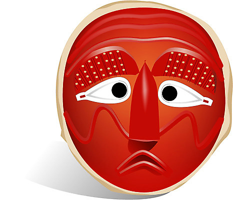 EPS 한국문화 한국전통 전통 일러스트 전통소품 가면 사람없음 전통놀이 오브젝트 탈춤 전통공예 탈 전통탈 별산대 양주별산대 양주탈 국내일러스트 동양문화 놀이 한국 전통공연 공예 전통무용 파일형식 벡터