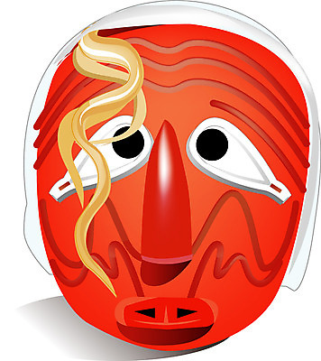 EPS 한국문화 한국전통 전통 일러스트 전통소품 가면 사람없음 전통놀이 오브젝트 탈춤 전통공예 탈 전통탈 별산대 양주별산대 양주탈 국내일러스트 동양문화 놀이 한국 전통공연 공예 전통무용 파일형식 벡터