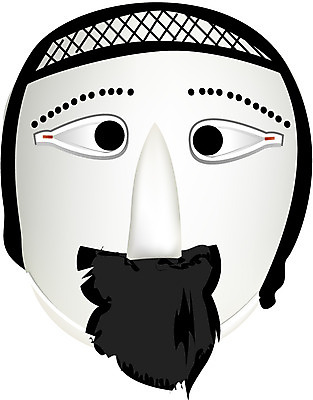 EPS 한국문화 한국전통 전통 일러스트 전통소품 가면 사람없음 전통놀이 오브젝트 탈춤 전통공예 탈 전통탈 별산대 양주별산대 양주탈 포도부장 국내일러스트 동양문화 놀이 한국 전통공연 공예 전통무용 파일형식 벡터