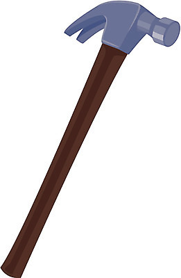 EPS 일러스트 공사 사람없음 장비 도구 공구 못 망치 장도리 망치질 국내일러스트 모션 건설업 파일형식 벡터