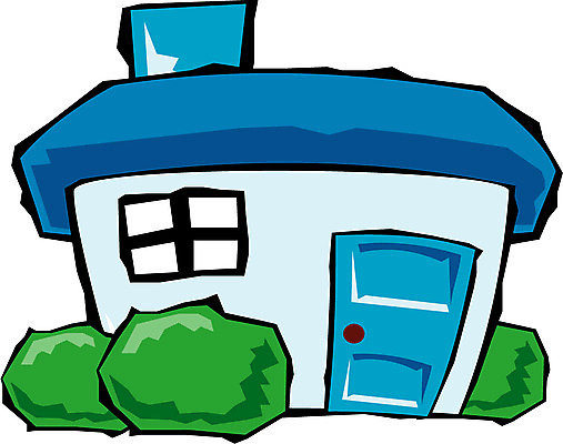 EPS 클립아트 식물 시설물 건축 일러스트 주택 굴뚝 사람없음 건물 파란색 풀 현관문 풀숲 한채 국내일러스트 1 건축물 컬러 문 숲 파일형식 벡터