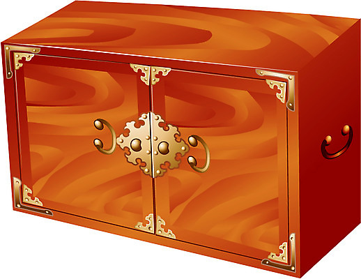 동양문화 전통 가구 생활용품 한국 공예 오브젝트 고가구 파일형식 벡터 정통 목재가구 문갑 서랍장 함 한국문화 한국전통 클립아트 전통소품 전통공예 EPS 사람없음 국내일러스트 일러스트