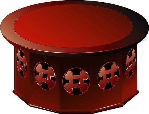 동양문화 전통 가구 생활용품 탁자 한국 공예 오브젝트 파일형식 벡터 정통 소반 목재가구 한국전통공예 목공예 한국문화 한국전통 고가구 클립아트 전통소품 전통공예 EPS 사람없음 국내일러스트 일러스트