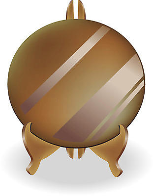 EPS 클립아트 한국문화 한국전통 전통 생활용품 일러스트 사람없음 거울 오브젝트 유기 놋그릇 국내일러스트 동양문화 그릇 한국 파일형식 벡터