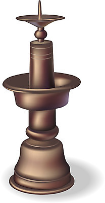 EPS 클립아트 한국문화 한국전통 전통 생활용품 일러스트 사람없음 오브젝트 제사 전통의례 촛대 유기 놋그릇 국내일러스트 동양문화 그릇 한국 파일형식 벡터