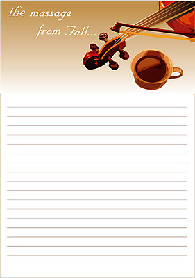 EPS 템플릿 종이 커피 악기 낙엽 현악기 문구용품 사각프레임 프레임 틀 사람없음 갈색 가을 분위기 바이올린 편지지 사연 이미지템플릿 계절 음료 음악 컬러 컨셉 잎 사각형 편지 오브젝트 파일형식 벡터