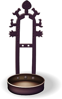 EPS 클립아트 한국문화 한국전통 전통 생활용품 일러스트 사람없음 오브젝트 유기 놋그릇 등잔 국내일러스트 동양문화 그릇 한국 파일형식 벡터