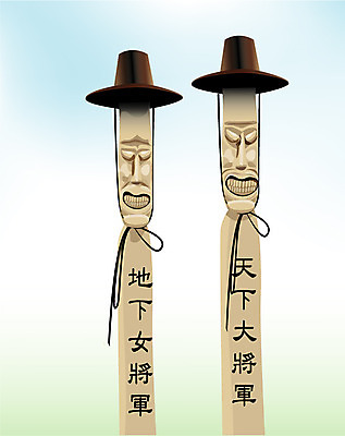 EPS 클립아트 나무 전통 종교 예술 일러스트 종교용품 한국 사람없음 무속 무속신앙용품 장승 목공예 정통 미신 지하여장군 천하대장군 국내일러스트 식물 아시아 공예 파일형식 벡터