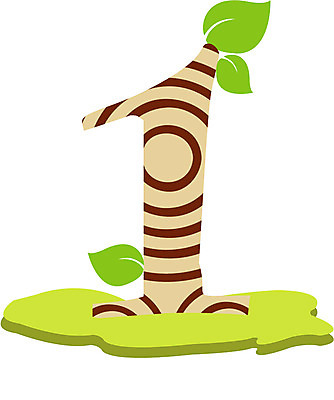 EPS 클립아트 나무 식물 문자 1 기호 잎 일러스트 글꼴 교과목 나뭇잎 사람없음 목재 픽토그램 숫자 아라비아 수학교육 국내일러스트 교육 재료 수학 파일형식 벡터