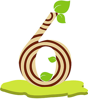 EPS 클립아트 나무 식물 문자 기호 잎 일러스트 글꼴 교과목 나뭇잎 사람없음 목재 픽토그램 숫자 6 아라비아 수학교육 국내일러스트 교육 재료 수학 파일형식 벡터