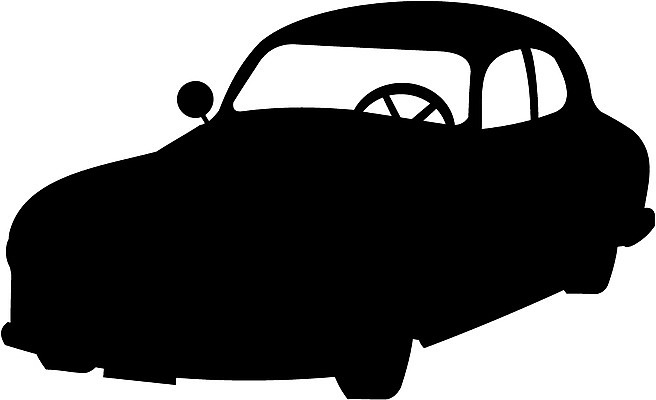 EPS 클립아트 실루엣 육상교통 교통수단 한대 일러스트 승용차 자동차 흑백 사람없음 운송업 밴 국내일러스트 1 산업 교통 촬영기법 파일형식 벡터