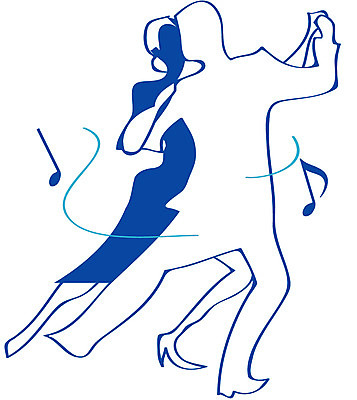 EPS 클립아트 직업 웰빙 커플 여자 남자 일러스트 사람 두명 댄서 춤 스포츠댄서 국내일러스트 관계 문화예술 파일형식 벡터