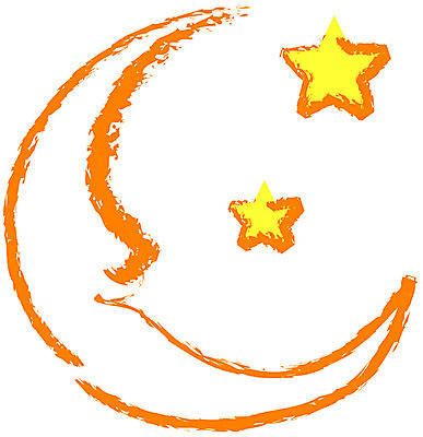 EPS 자연요소 클립아트 별 일러스트 자연 풍경 사람없음 달 별님 국내일러스트 생태계 파일형식 벡터