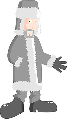 EPS 클립아트 외국인 남자 유럽 외국문화 일러스트 한명 사람 인종 극지방 북극 에스키모 남자만 남자한명만 국내일러스트 1 나라 문화 지역 파일형식 벡터