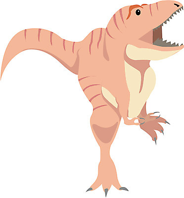 EPS 클립아트 동물 척추동물 한마리 일러스트 파충류 사람없음 공룡 고생물 육식공룡 티라노사우루스 국내일러스트 1 생물 파일형식 벡터
