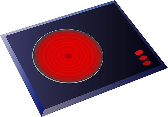 EPS 생활용품 일러스트 주방용품 사람없음 버너 오브젝트 가열 전기렌지 핫플레이트 국내일러스트 파일형식 벡터