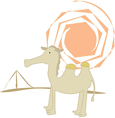 EPS 클립아트 동물 척추동물 육지동물 야생동물 일러스트 포유류 사람없음 사막 낙타 실크로드 국내일러스트 파일형식 벡터