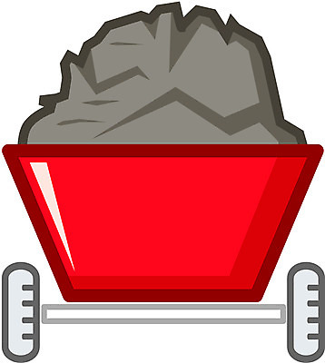 EPS 육상교통 일러스트 사람없음 수레 기차 갱도 석탄 탄광 국내일러스트 교통수단 대중교통 카트 광업 파일형식 벡터