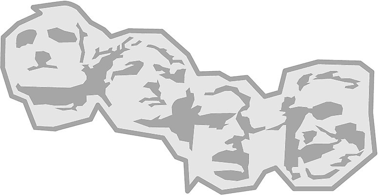 EPS 얼굴 조각 일러스트 자연 산 풍경 사람없음 바위 조소 큰바위얼굴 국내일러스트 미술 신체부위 바위_돌 생태계 파일형식 벡터