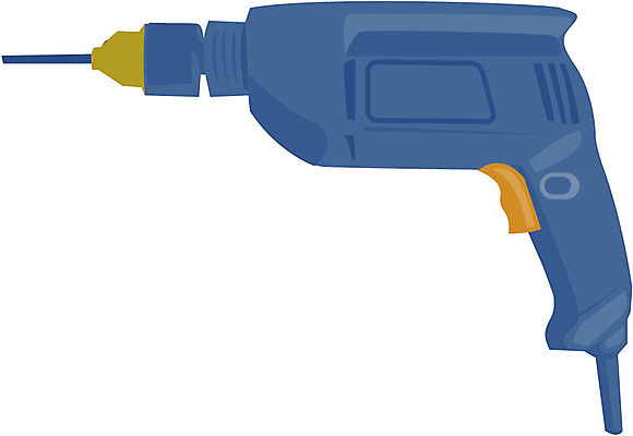 EPS 일러스트 사람없음 도구 공구 드릴 오브젝트 전기드릴 전동드릴 국내일러스트 파일형식 벡터