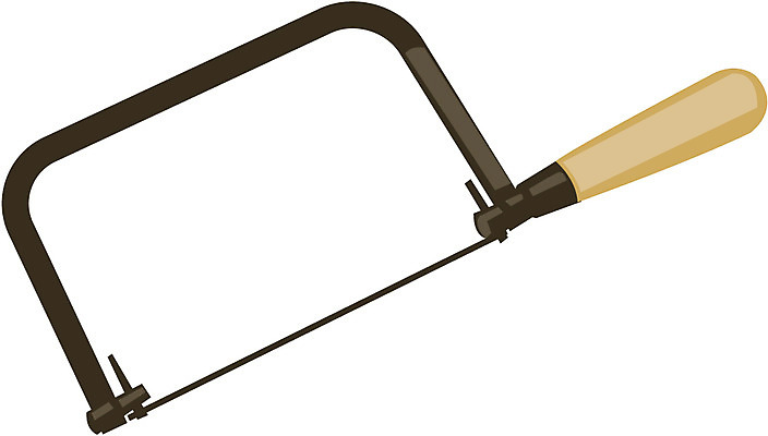 EPS 일러스트 사람없음 도구 공구 오브젝트 톱 줄톱 국내일러스트 파일형식 벡터