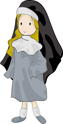 EPS 전신 클립아트 옷 여자 종교 일러스트 한명 서기 사람 20대 성인 천주교 수녀 수녀복 여자만 여자한명만 성인여자만 청년만 청년여자만 성인한명만 청년여자한명만 성인여자한명만 성인만 국내일러스트 1 모션 청년 파일형식 벡터