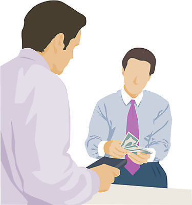 EPS 클립아트 남자 산업 지폐 일러스트 사람 두명 금융 경제 저축 비즈니스맨 무역 은행 은행업무 출금 남자만 금융의날 국내일러스트 돈 비즈니스 직장인 은행_금융 파일형식 벡터 법정기념일