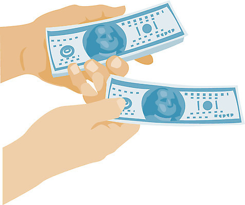 EPS 클립아트 손 산업 지폐 일러스트 신체부위 금융 경제 거래 저축 무역 은행 은행업무 출금 금융의날 국내일러스트 돈 사람 은행_금융 파일형식 벡터 법정기념일