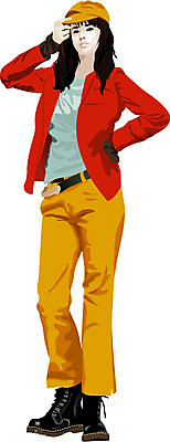 EPS 모델 모자 라이프스타일 웰빙 옷 여자 패션 포즈 일러스트 한명 사람 20대 성인 쇼핑 군화 여자만 여자한명만 성인여자만 청년만 청년여자만 성인한명만 청년여자한명만 성인여자한명만 성인만 국내일러스트 1 잡화 신발 청년 생활 파일형식 벡터