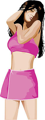 EPS 라이프스타일 웰빙 여자 일러스트 한명 사람 20대 성인 섹시 일과 뇌쇄 도발 여자만 여자한명만 성인여자만 청년만 청년여자만 성인한명만 청년여자한명만 성인여자한명만 성인만 국내일러스트 1 컨셉 청년 생활 파일형식 벡터