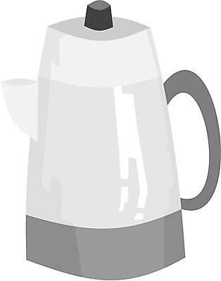 EPS 생활용품 일러스트 주전자 주방용품 사람없음 물 전자제품 가전제품 수증기 커피포트 오브젝트 전기포트 국내일러스트 자연요소 파일형식 벡터