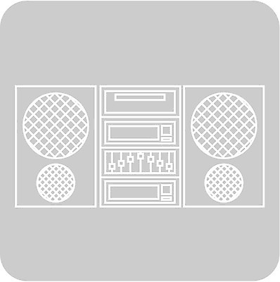 EPS 클립아트 음향기기 일러스트 사람없음 스피커 가전제품 카세트테이프 라디오 전자 오디오 전축 국내일러스트 전자제품 파일형식 벡터