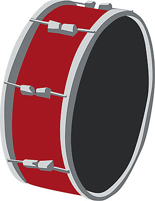 EPS 문화 예술 악기 음악 연주 일러스트 타악기 사람없음 북 서양악기 드럼 큰북 국내일러스트 문화예술 파일형식 벡터